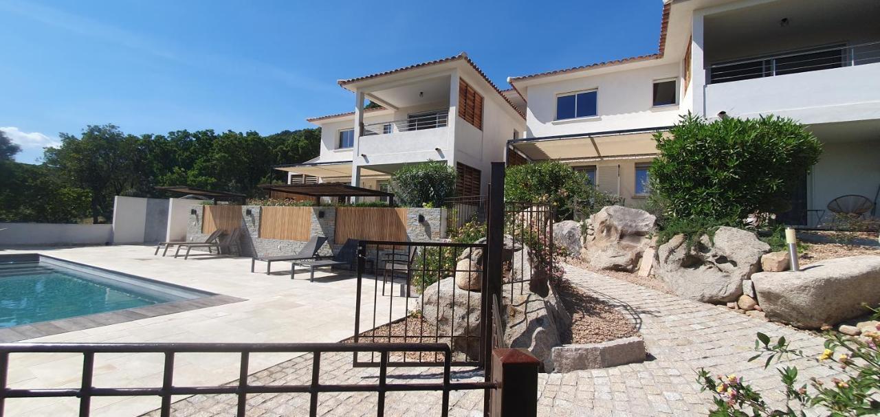 Tres Belle Residence Vue Mer Et Piscine Chauffee - Baccalocation Porto-Vecchio  Exterior photo